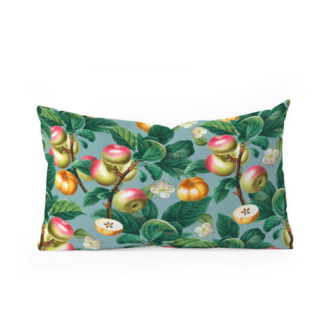 Burcu Korkmazyurek Spring Summer 2022 Fruits Oblong Throw Pillow